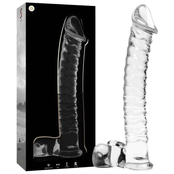 Ibiza Nebula 23 - prémium boroszilikát üveg dildó 21