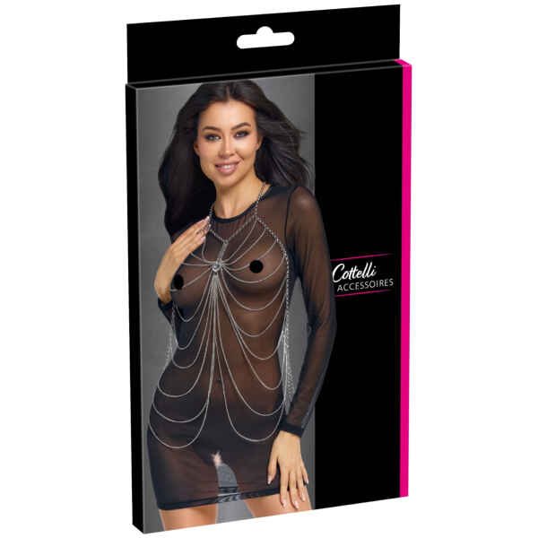 Cottelli - láncos testdísz (ezüst)