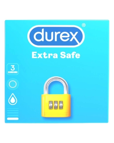 Durex extra biztonságos óvszer 3 db