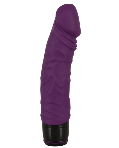 Lila Realistic Vibrating Lotus Penis