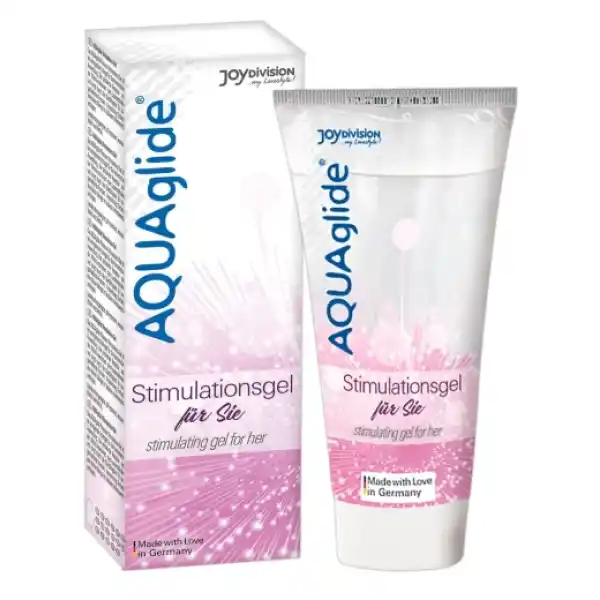 Melegítő gél a csikló számára JoyDivision AquaAglide stimuláló gél 25 ml