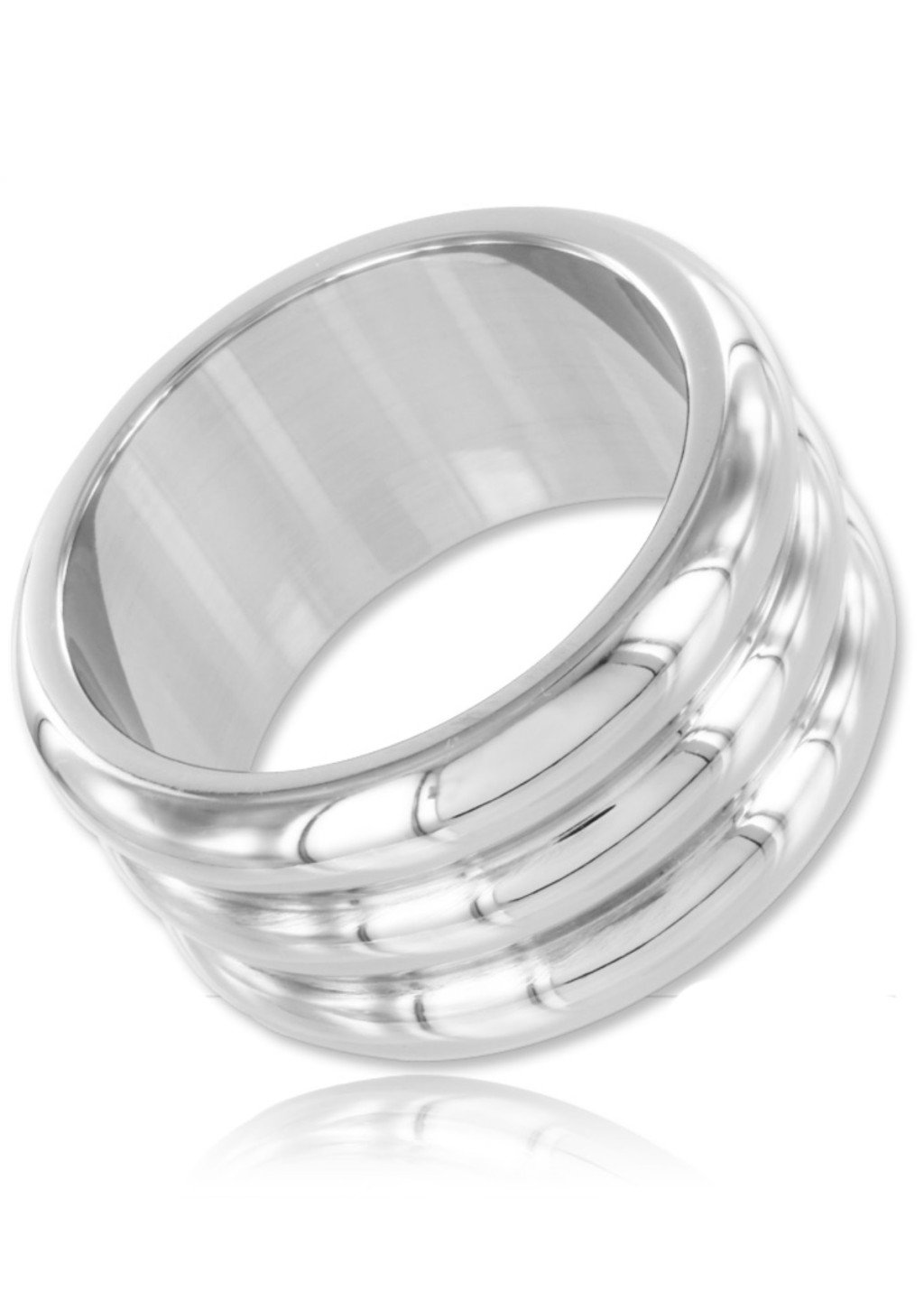 Elegance széles acél péniszgyűrű. átmérő:55mm